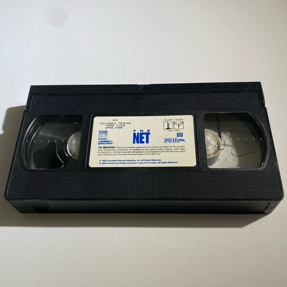 📼 VHS 1996 The Net Movie Sandra Bullock Film - Picture 3 of 3